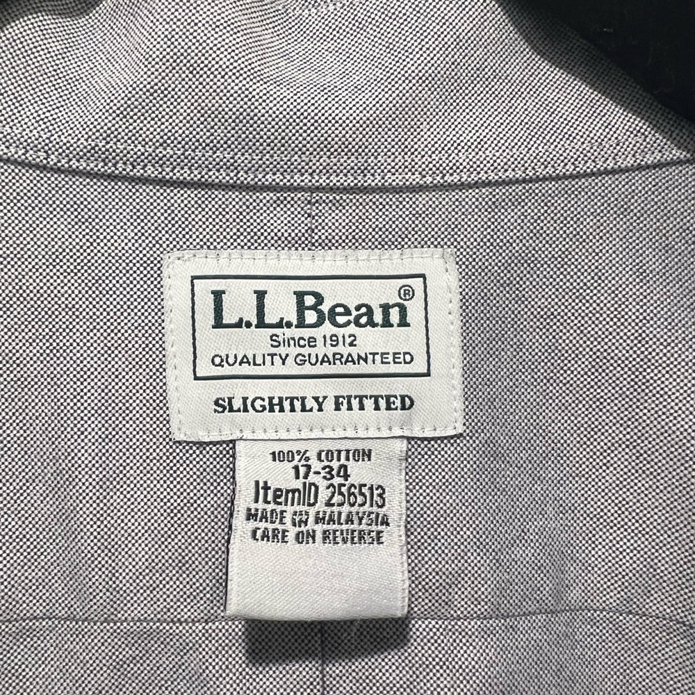L.L. Bean collard button down - Picture 2 of 2